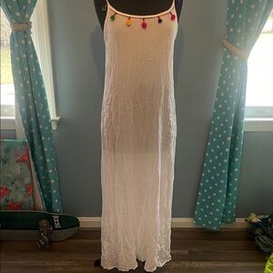 Alaska Pom Pom Maxi Dress 8